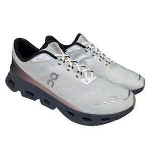 On Cloudspark Running Shoes Glacier Fog Mens 11.5 Gray Running Sneakers